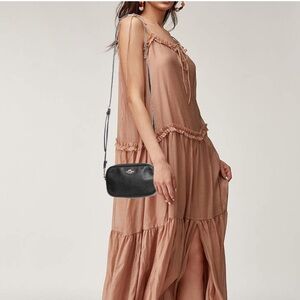 Coach Black Leather Crossbody Bag